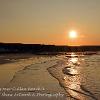 Sun Setting over Cullen Beach 4  Limited Print of 5  Mount Sizes 20x16 16x12 A4