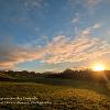 Sundown from Hartley Footpath   Limited Print of 5 Mount Sizes  A4 16x12 20x16